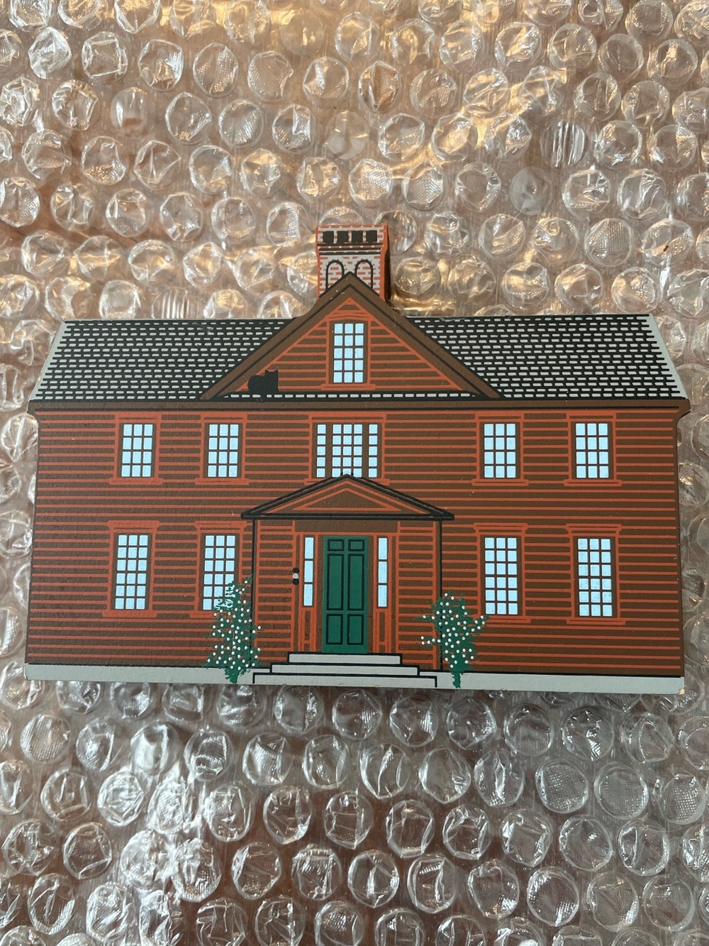 The Cat's Meow Village - Louisa May Alcott's Orchard House #00-624 Vintage